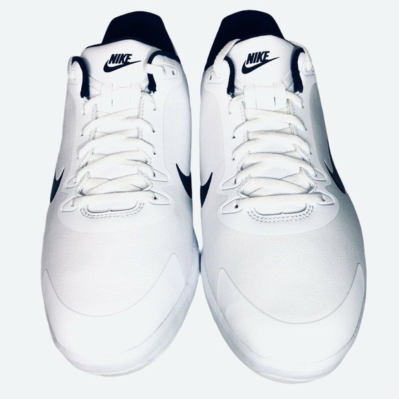 Nike Mens Infinity G Spikeless Golf Shoes White Navy CT0535-102 Wide Size 10 - Picture 4 of 10